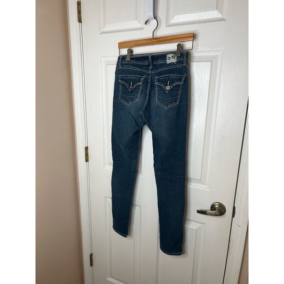 Vintage Y2K 2000s 17/21 Exclusive Denim Women's Jeans Missing Back Button Size 4 - Picture 10 of 14